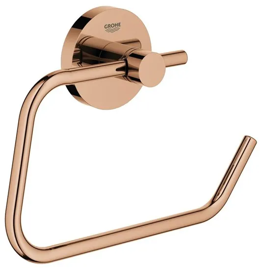Grohe Essentials toiletrulleholder, poleret warm sunset
